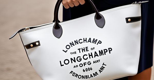 Sac longchamp : l'alliance entre art et élégance avec robert indiana