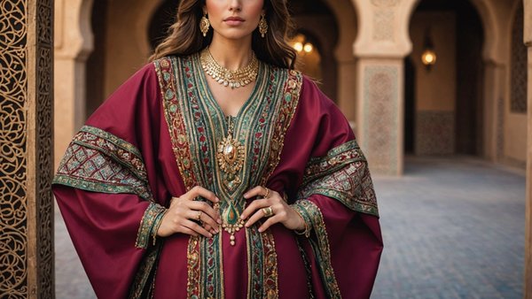 Caftan marocain artisanal : l'élégance à portée de main